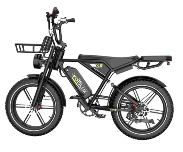 KOOLUX | X9 Electric Bike | Fatbike  Black